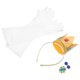 thumbnail image 3 of 1 juego de accesorios de disfraz de princesa para mujeres y niñas, pendientes de aro para el pelo de corona, broche para guantes, 3 of 5