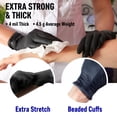 thumbnail image 6 of Dre Health Synthetic Nitrile Black Disposable Gloves Medium -100 PK No Latex Medical Gloves, 6 of 8