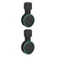 thumbnail image 4 of Methold Soporte de carga para montaje en pared de altavoz, soporte pequeño de alta velocidad para interiores, accesorios para el espacio, negro 2piezas, 4 of 6