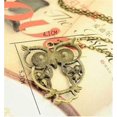 thumbnail image 7 of Fashion Classic Style Big Eyes Crystal Owl Design Sweater Chain Pendant Necklace, 7 of 7