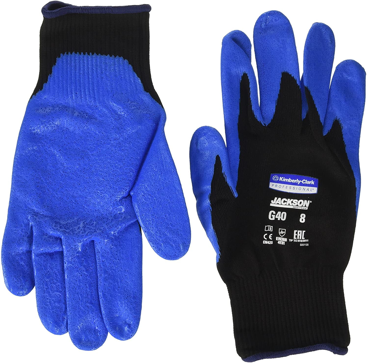 Kimberly-Clark 40226 Jackson Safety G40 Nitrile Foam-Coated Gloves, Medium, Purple, 12 Pair - Walmart.Com