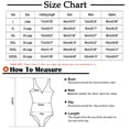 thumbnail image 3 of FcBaudy Maillot de Bain 2 Pcs pour Femmes, Maillots de Bain pour Femmes, Maillot de Bain Camisole Rayée Grande Taille pour Femmes, Maillot de Bain Bikini Imprimé pour Femmes, 3 of 7