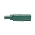thumbnail image 4 of Tripp Lite 6ft Heavy Duty Extension Cord 15a 14 Awg C14 C13 Green 6' - Extension Cable - Iec 60320 C14 To Iec 60320 C13 - 6 Ft - Green, 4 of 5