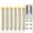 Ivory, variant on YEAHOME 6 Pack Flameless LED Taper Candles, 6.6 in Ivory Battery Operated Candlesticks with Remote, Timer & Dimmer, Flickering Flame