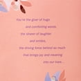 thumbnail image 3 of American Greetings Romantic Mother's Day Card for Wife (Flowers and Leaves), 3 of 6