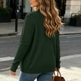 thumbnail image 3 of cocolona Cardigan Sweaters for Women Long Sleeve Open Front Knit Loose Cardigan Fall Solid Color Tops, 3 of 4
