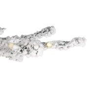 Northlight Pre-Lit Medium IPT Artificial Flocked Garden Christmas Tree - 7.5' - Warm White LED