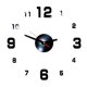 thumbnail image 1 of Yuarrent 2020, diseño moderno, relojes de cuarzo apresurados, relojes de moda, pegatina de espejo, decoración para sala de estar diy, recién llegado, Decoración del hogar Negro Yuarrent HA3330-02B, 1 of 6