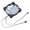 Black, variant on Drrntien ABS 120mm ARGB PC Cooling Fan 5V 3PIN 800-1800RPM Case Coolers Fan with 16 Long LED Beads And Vibrations Dampening