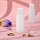 thumbnail image 3 of Frasco de muestra de plástico vacío de 50 ml, 15 unidades, con tapa, ideal para emulsión de gel de ducha y agua emoliente., 3 of 5