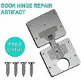 thumbnail image 5 of Hinge for Fixing Plate Cabinet Door 1/3 Pieces Hinge Repair Plate for Cabinet Furniture Drawer, 5 of 5
