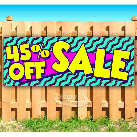 45% Off Sale 13 oz Vinyl Banner With Metal Grommets