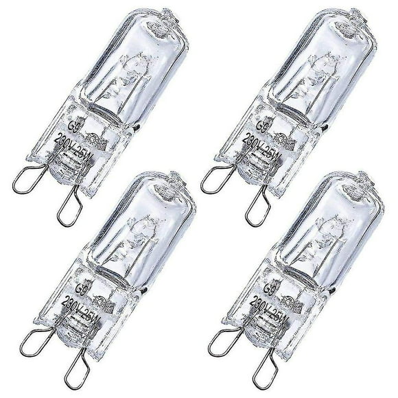 Set Of 4 G9 Bulbs For Halogen Oven G9 Oven 25w Bulb