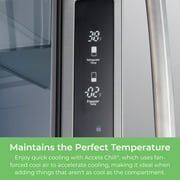 Kenmore 20.3 Cu. ft. Capacity Counter-Depth French Door Refrigerator and Freezer with Ice Maker, Stainless Steel