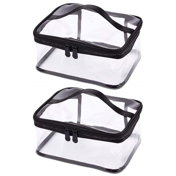 Bolsa de cosméticos Louise Maelys portátil impermeable transparente