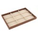 thumbnail image 3 of Bandeja de madera para exhibir joyas de 35 x 24 cm para accesorios de mesita de noche, versátil Estilo A, 3 of 9