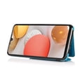 thumbnail image 4 of Wallet Case for Galaxy A22 5G, Detachable Crossbody Lanyard Strap PU Leather+Soft TPU Bumper Magnetic Clasp Back Flip Credit Card Slots Kickstand Cover for Samsung Galaxy A22 5G, Blue, 4 of 9