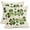 Green Clover, variant on St Patrick's Day Pillow Covers 16x16 Inch Lucky Green Shamrocks Decorative Throw Pillows Cover Set of 2 Spring Holiday Pillow Cases for Festival Couch Bedroom Home Decor