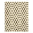 thumbnail image 2 of Hand-tufted Wool Beige Transitional Geometric Chain-Link Rug, 2 of 2