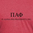 thumbnail image 3 of CafePress - Pi Alpha Phi Letters T Shirt - Mens Tri-blend T-Shirt, 3 of 4