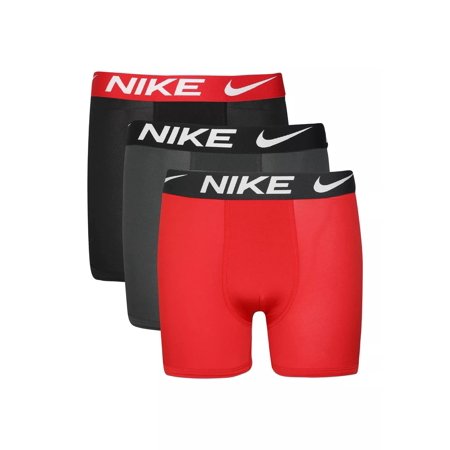 Nike Boy's Dri-Fit™ Boxers 3-Pack (Big Kids) University Red LG (14-16 ...