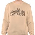 thumbnail image 2 of Skyline Cambridge England Sweatshirt Unisex Large Sand, 2 of 5