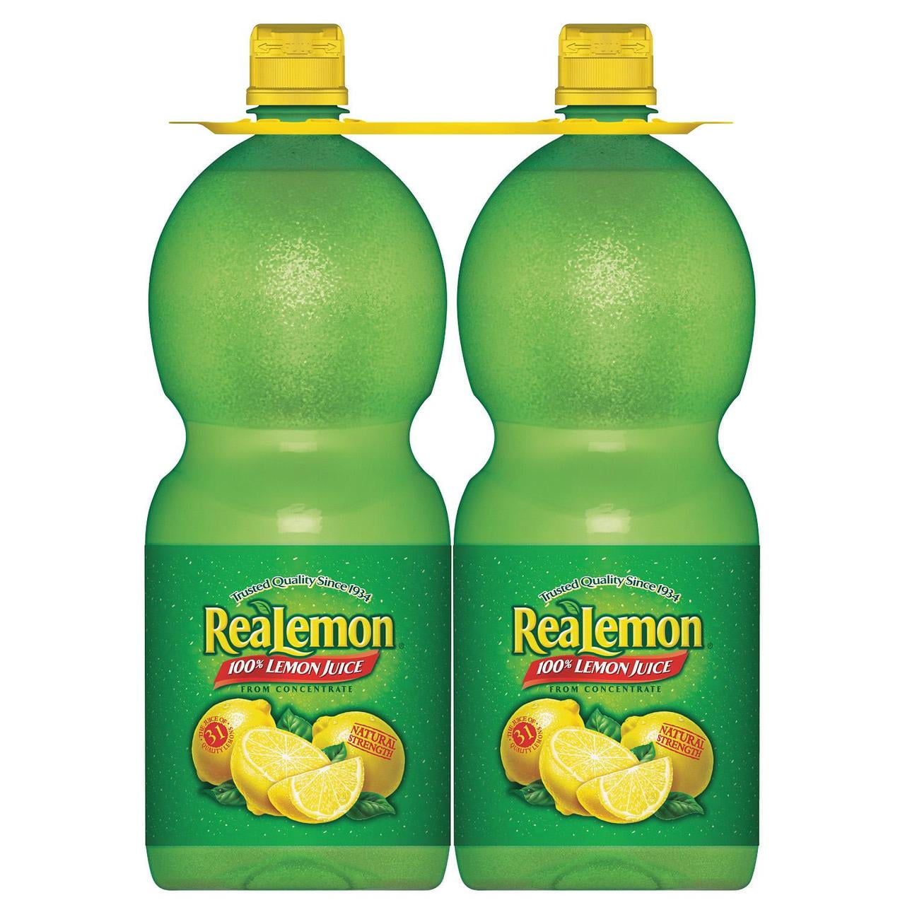 ReaLemon 100 Lemon Juice (48 fl. oz., 2 pk.) Pack of 2