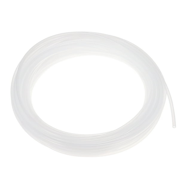 PE Plastic Tubing, 3/16Inch ID x 1/4Inch OD, 49.2Feet Length, White