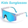 thumbnail image 5 of Gafas de sol deportivas con protección UV400 para niños y niñas, lentes de sol para exteriores, béisbol, Softball, ciclismo, Mtb, 5 of 5