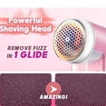 thumbnail image 4 of Daisyyozoid Wholesale Fabric Shaver Defuzzer, Electric Lint Remover, Rechargeable Sweater Shaver, 4 of 9