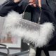 thumbnail image 4 of Bolso de lujo con diamantes de imitación para mujer, bolso de noche con incrustaciones de diamantes, diseño moderno, bandolera con diamantes, 2023, 4 of 5