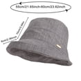 thumbnail image 3 of Yuanlong Womens Bucket Hat Floppy Brim Cloche Sun Cap Lightweight Foldable Portable Casual Summer Daily Vacation Headwear, 3 of 4