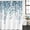 Turquoise, variant on Eucalyptus Leaves Shower Curtain Set - Extra Long 72" x 96" Washable Bathtub Curtain with 12 Hooks, Grey Summer Botanical Weeping Waterproof Fabric Stall Shower Curtains for Bathroom/Bathtub Décor