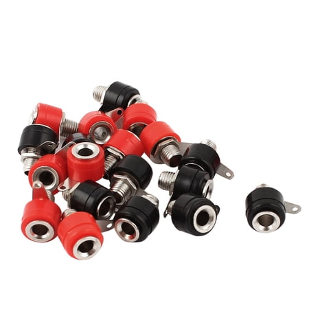 Unique Bargains 20Pcs Speaker Amplifier 6mm Thread 4mm Banana Plug Socket Binding Post Adapter price history on PriceWatchPro