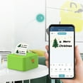 Penkiiy Mini Thermal Label Maker, Bluetooth Label Maker Machine with