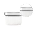 thumbnail image 3 of Tarro de almacenamiento de alimentos Cocina casera Apilable Arroz Condimento Aperitivos Recipiente transparente a prueba de humedad, Blanco, Pequeño tholdsy HA001234-06, 3 of 5