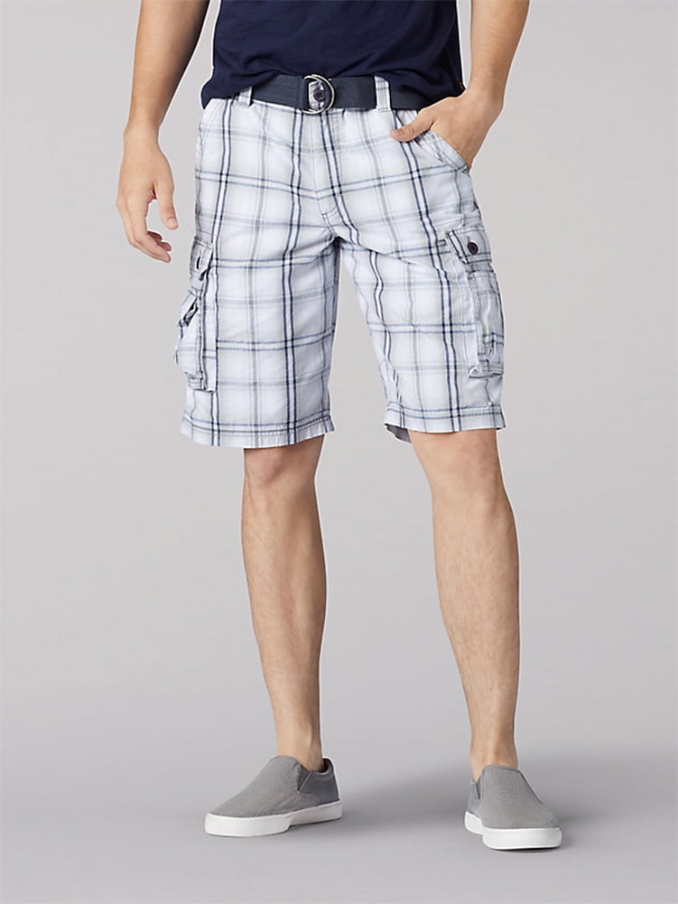 Grey checkered shorts Clearance