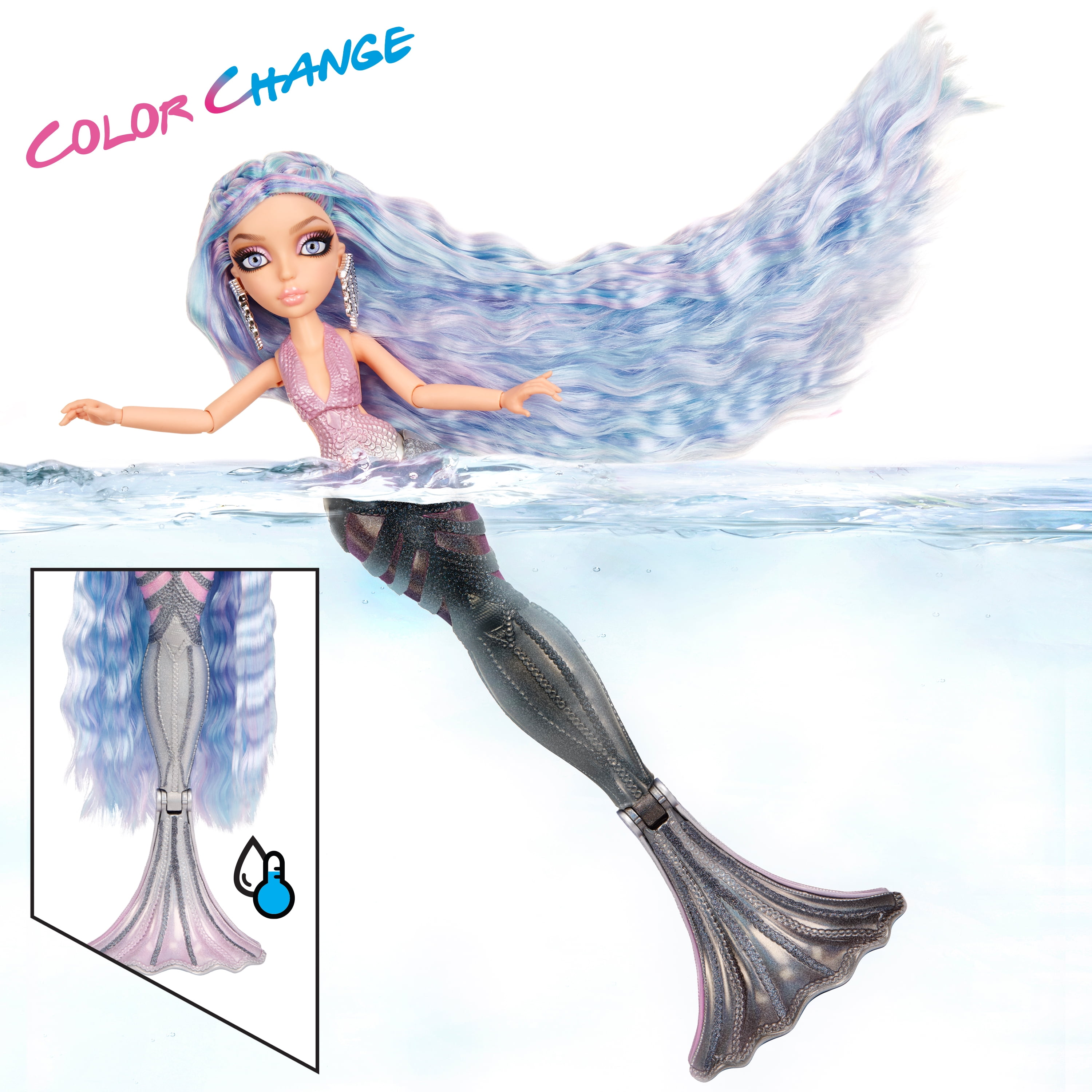 Mermaze Mermaidz Color Change Orra Deluxe Fashion Doll with