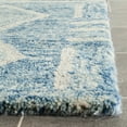 thumbnail image 4 of SAFAVIEH Chatham Jayden Geometric Wool Area Rug, Blue/Ivory, 3' x 5', 4 of 12