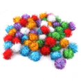thumbnail image 1 of 350 pedazos los burlones asombrosos del oropel de 3.5cm arrojaron las bolas para la fabricación de la joyería Zulema  Pompones, 1 of 8