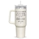 thumbnail image 1 of Vaso aislante AXIARA de 40 oz con pajita y mango, 1 of 6