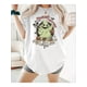 thumbnail image 1 of Women'S Halloween Short Sleeve Christmas eve Nightmare Before Christmas Graphic T-Shirt - Round Neck Casual Summer Tee with Ghosts, Pumpkins & Bats Design, Perfect for Spring, Summer & Fall, 1 of 5