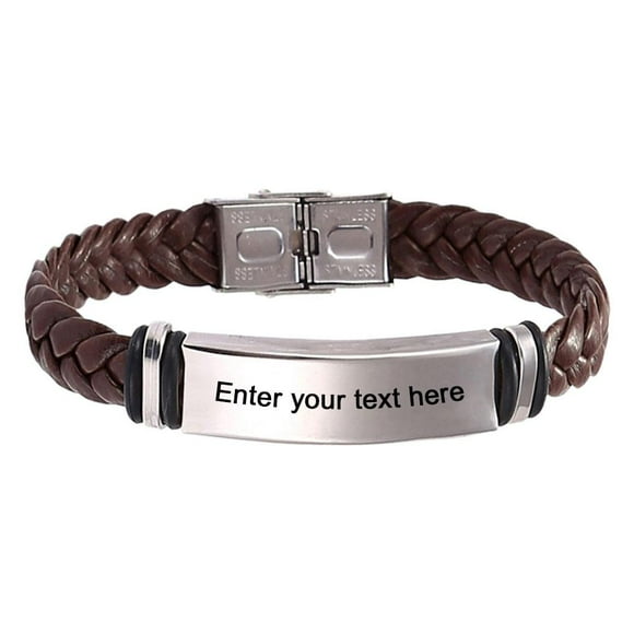 Name Bracelet Personalized for Women Girls Boys Men Customized Bracelets B5G7