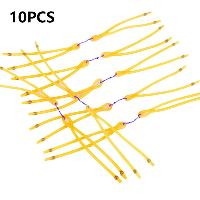 5/10PCS Powerful Hunting Accessory Slingshot Latex Tube Elastic String 1745 Rubber  Bands Fishing Tools 10PCS 
