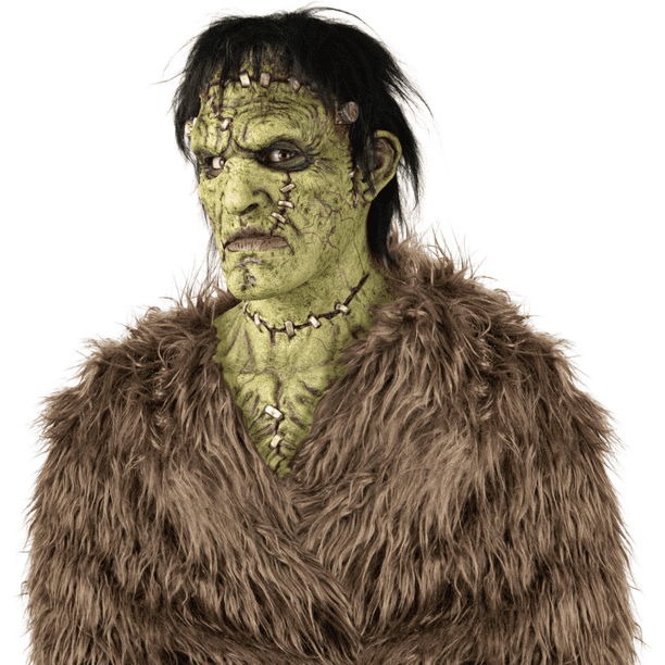 Máscara Frankenstein Realista Profesional Monstruo Clásico Terror Halloween Cosplay Criatura Oscura Disfraz