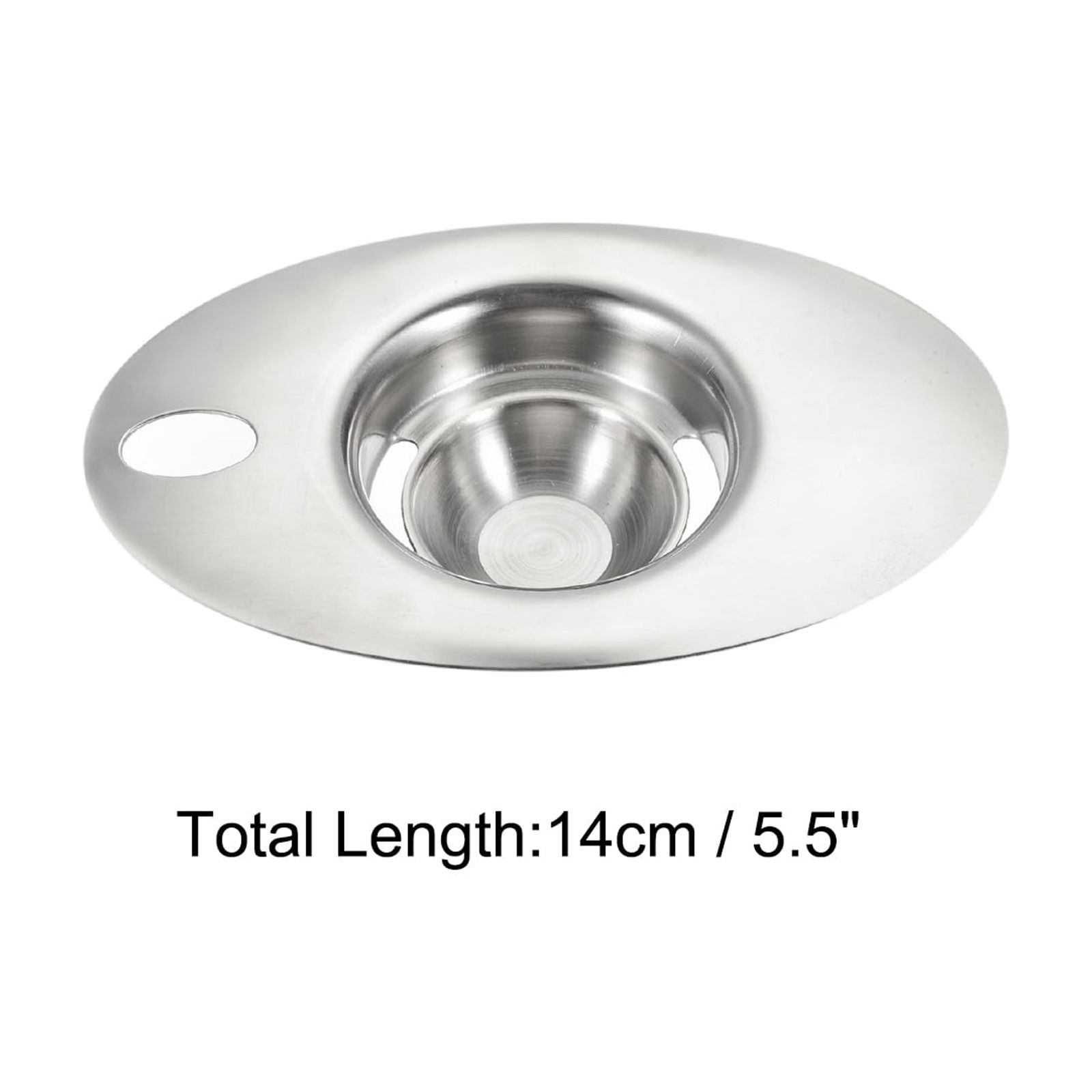 Unique Bargains Egg Separator Stainless Steel Kitchen Cooking Tool Egg Shape