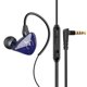 thumbnail image 2 of Gwong Electrónica D16 Auricular con cable Cancelación Cancelación sensible cómoda 3.5 mm HiFi con cable Auriculares en oído para llamadas, 2 of 6