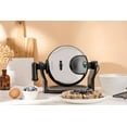 thumbnail image 2 of Bella - Non-Stick Rotating Belgian Waffle Maker - Stainless Steel - BPA & PFOA Free, 2 of 9