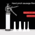 thumbnail image 3 of ziyahi Churro Maker Dough Tool Sausage Dispenser Filling Piping Bag Large Needle Lightweight Portable Filling Machine, 3 of 8