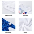 thumbnail image 6 of 4th of July Baby Girl Outfit Independence Day Clothes Set American Flag Romper + Tutu Skirt + Headband + Shoes Romper Bodysuit 4Pcs, 6 of 7